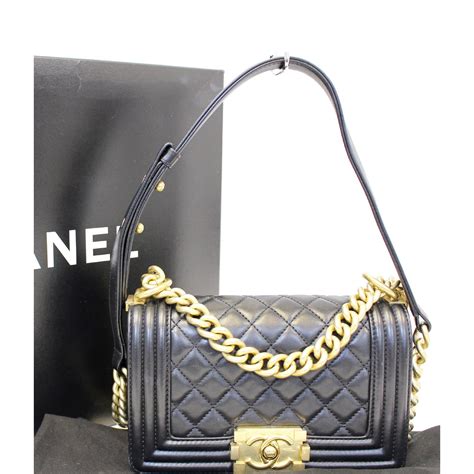 chanel le boy bag small